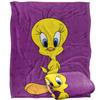Looney Tunes Character Collage Tweety Blanket