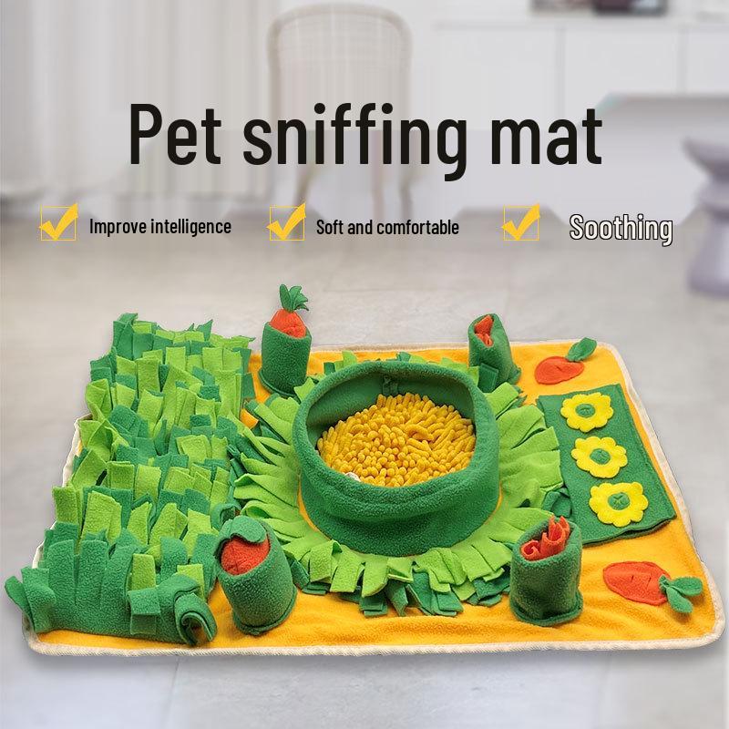 Pet Sniffing Mat: Interactive Slow Feeder & Anti-Choking Training Mat