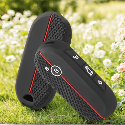 Voor Mini Cooper S SE Aceman 2024 2025 Siliconen Sleutelhoesje Case Auto Sleutelhoes Houder Sleutelhoes Schaal Portemonnee Auto Accessoires