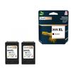 Refurbished Ink Cartridge - QUALITONER - HP 305 XL - Black - 2 Pieces - 650 Pages