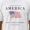 America's Semiquincentennial Shirt, USA Flag 250th Anniversary T-Shirt, Patriotic Graphic Tee, Vintage Style 4th of July T-Shirt