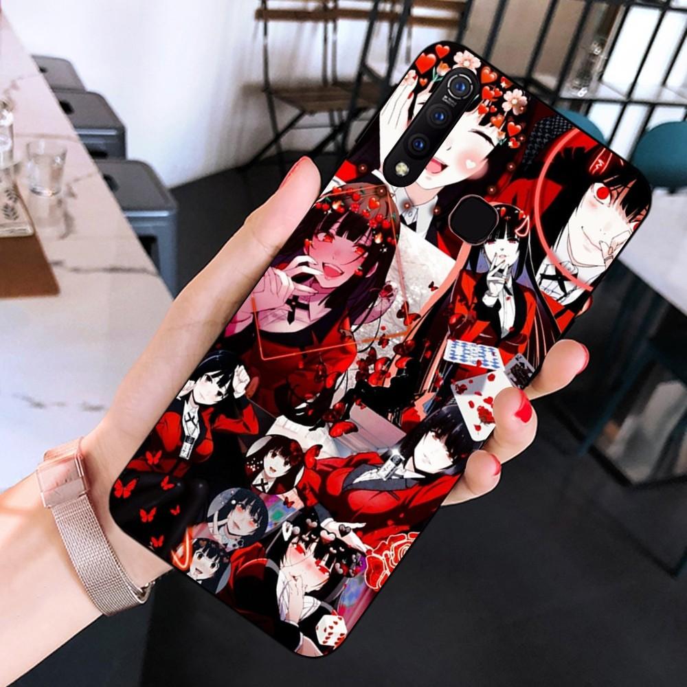 Japanese Anime Kakegurui Jabami Yumeko Phone Case For Huawei Y9 6 7 5 Prime Enjoy 7s 7 8 plus 7a 9e 9plus 8E Lite Psmart Shell