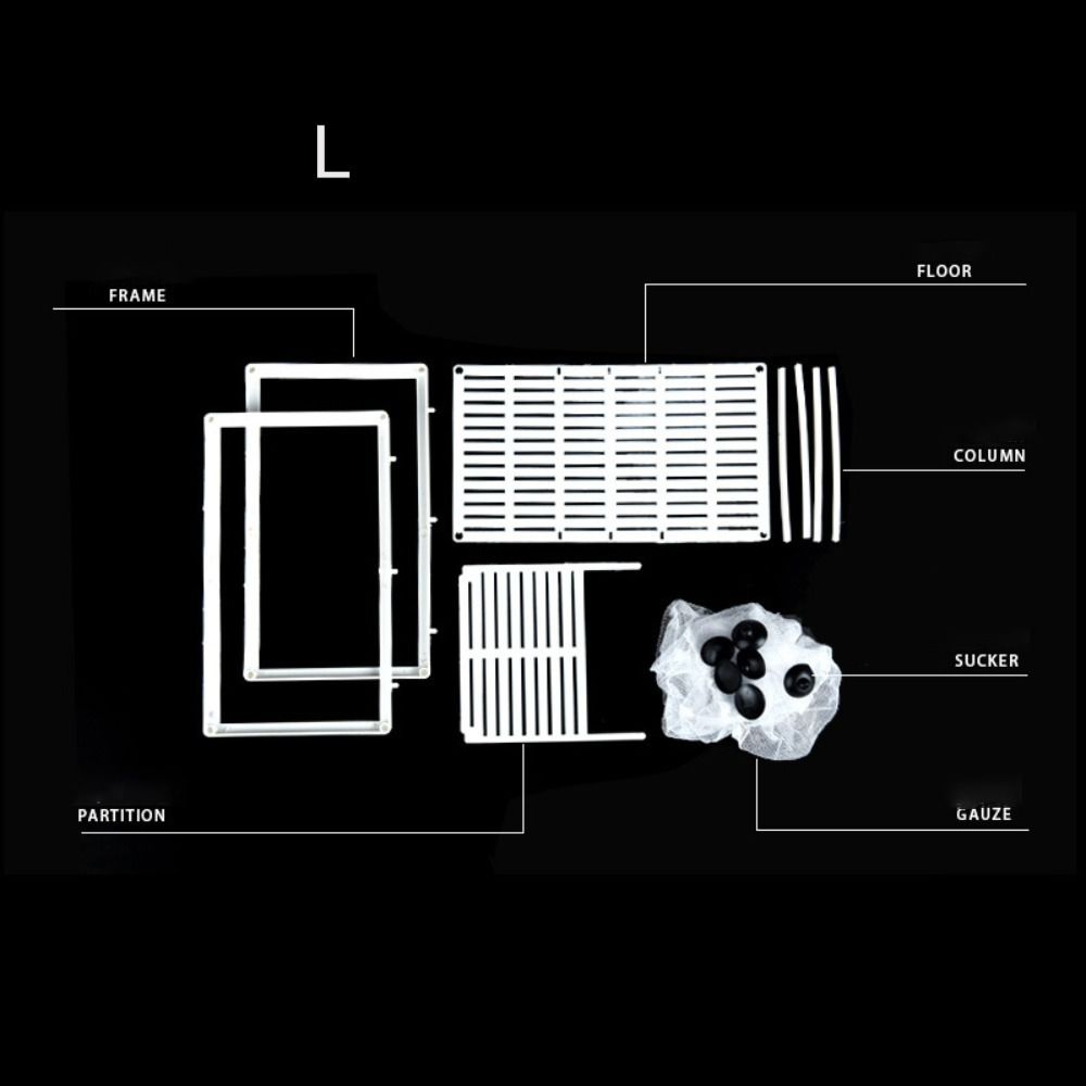Aquarium Isolation Net Fish Breeding Breeder Box Fish Tank Incubator Breeding Box Incubator Box