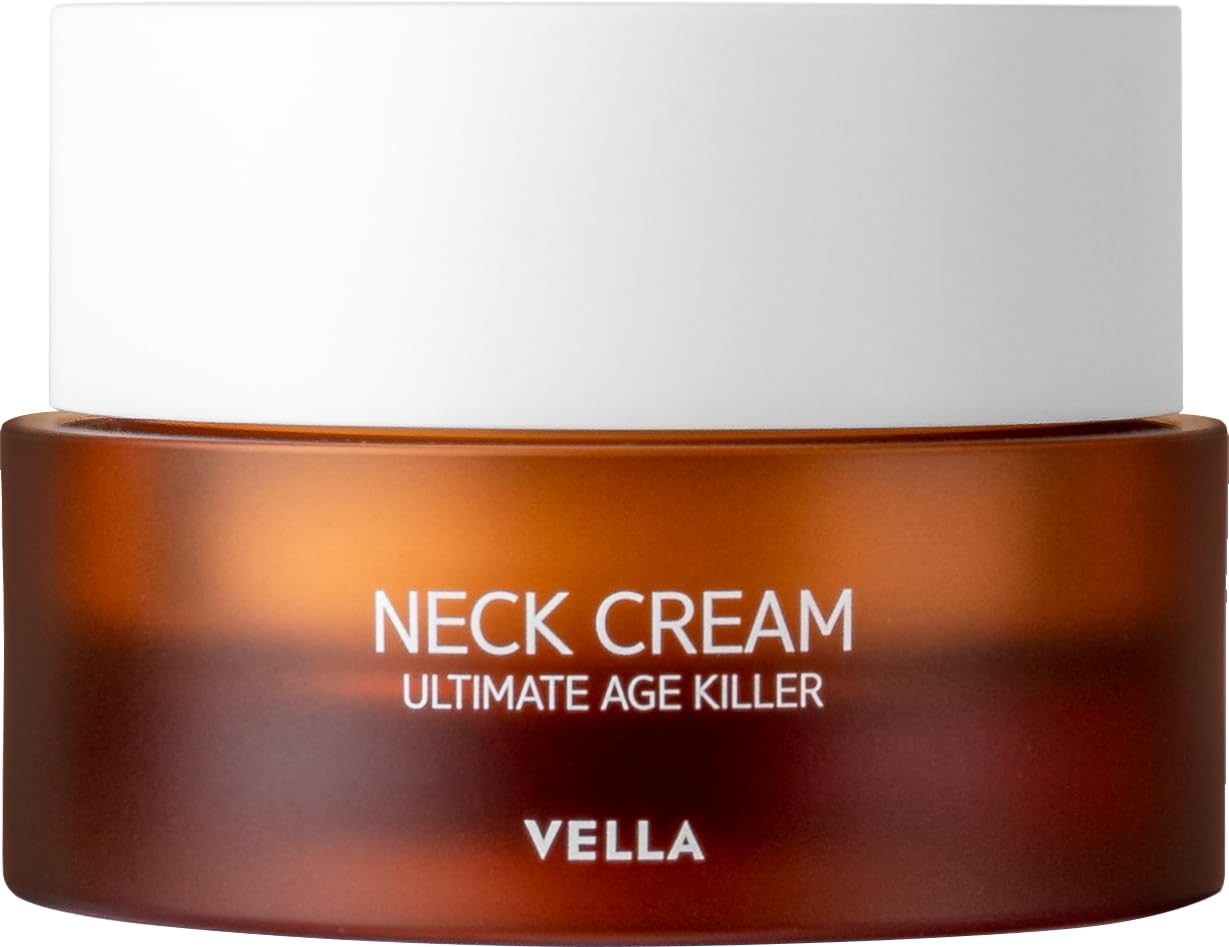 [Official] VELLA Neck Cream Ultimate Age Killer 50ml (Jar Type) - Improves neck wrinkles, provides firming care, anti-aging care, combats dryness,