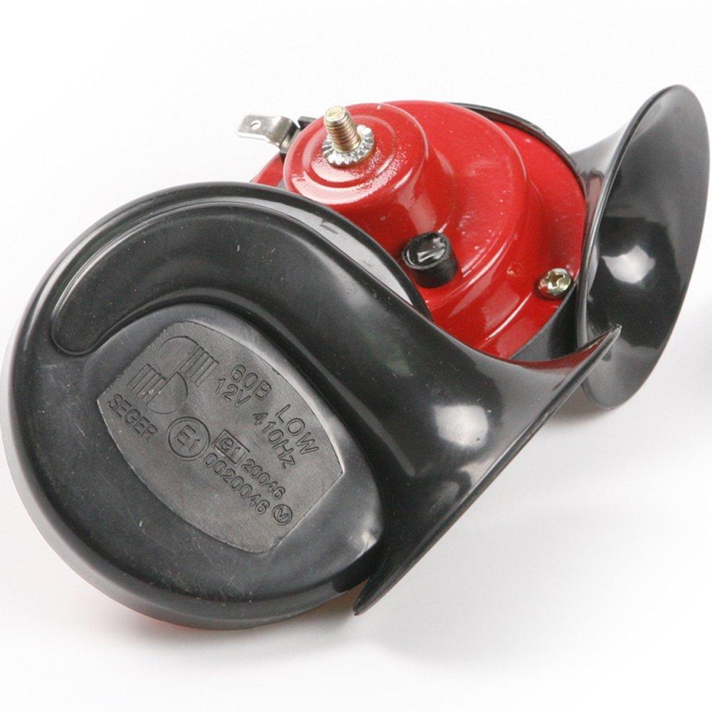 Para 120db Ślimak Air Horn Głośny Dual Twin Tone Motocykl Samochód Rower Ciężarówka 12V