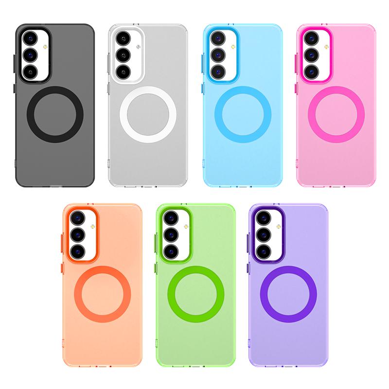 For Samsung Galaxy S25 FE Case Samsung S25 FE Cover Magnetic Matte Durable Bumper Protective Phone Case For Samsung S25 FE Funda