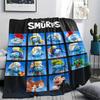Smurfs Hands Beach Blanket Sofa Blanket Blanket Machine Washable Digital Printing Sheet
