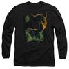 Wildlife Unisex Adult Black Bears Long-Sleeved T-Shirt