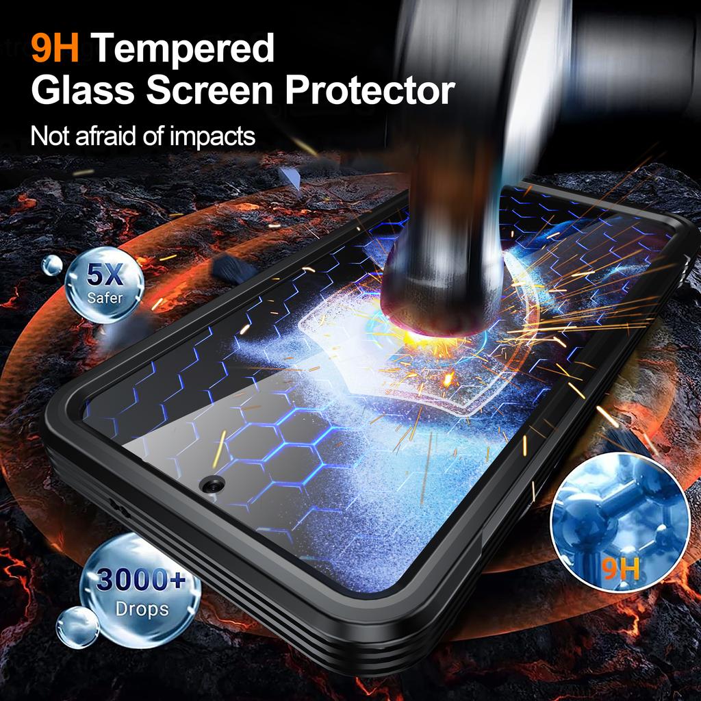 Pro pouzdro na telefon Samsung S25FE, Ultra tenké, Průhledné, Bezdrátové magnetické, Odolné proti pádu, Poškrábání, Prachu a Nárazům