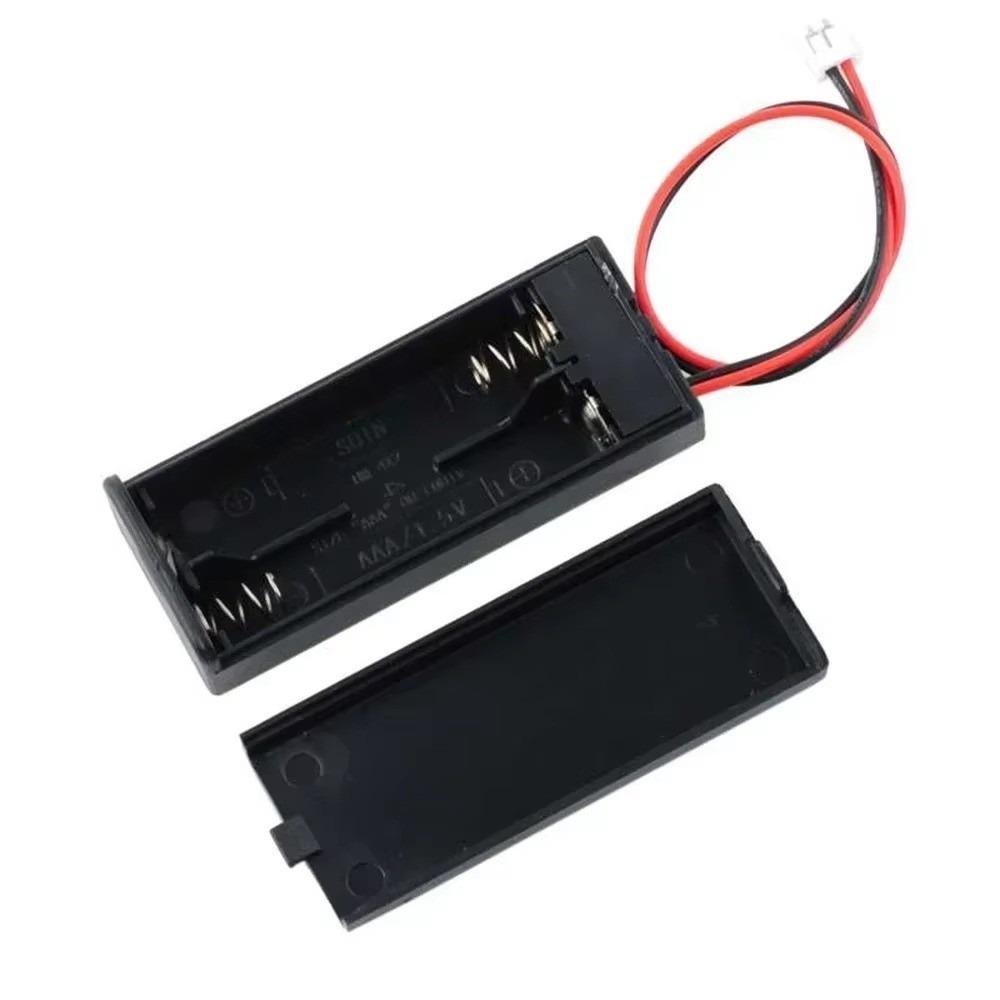 2 AAA Battery Battery Case 3V Battery Box Practical 2 AAA Battery Holder Battery
