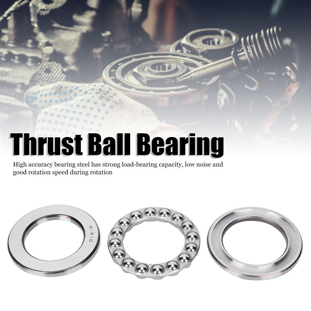 Axial Thrust Ball Bearing High Accuracy Plane Pressure Industrial Accessories 51210