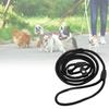 Nylon Leash Pet No Collar Needed Adjustable Length 120cm For Dogs Durable Black