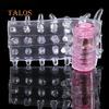 Men Vibrating Cock Ring Penis Sleeve Add Girth Clit Stimulator Adult Sexy Toys Adults Products