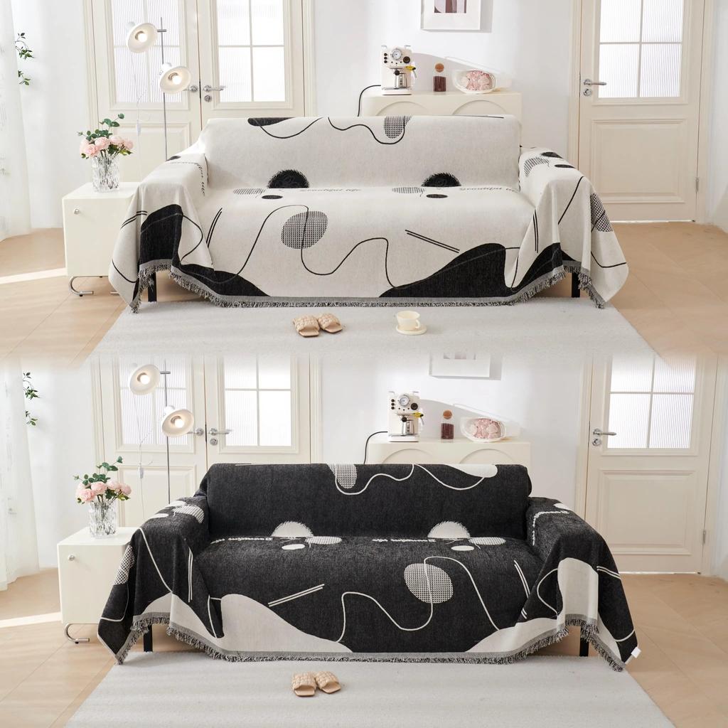 1 Stück Luxus Chenille Sofaüberwurf Matte für Wohnzimmer Universal Doppelseitiger Sofaschutz Handtuch Maschinenwaschbar Heimdeko