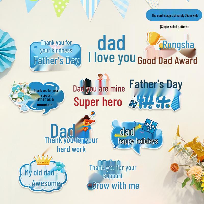 Father's Day Banner for School, Mall, or Store Decoration