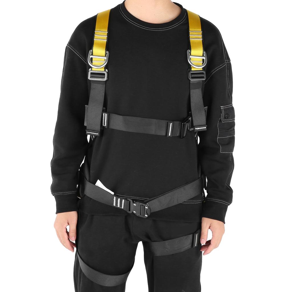 Outdoor Full Body Safety Harness Fall Protection High Altitude Operation Safety Harness