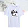 Cute And Fresh Style Unicorn Print T-shirt Cotton Short Sleeve Pullover For Women