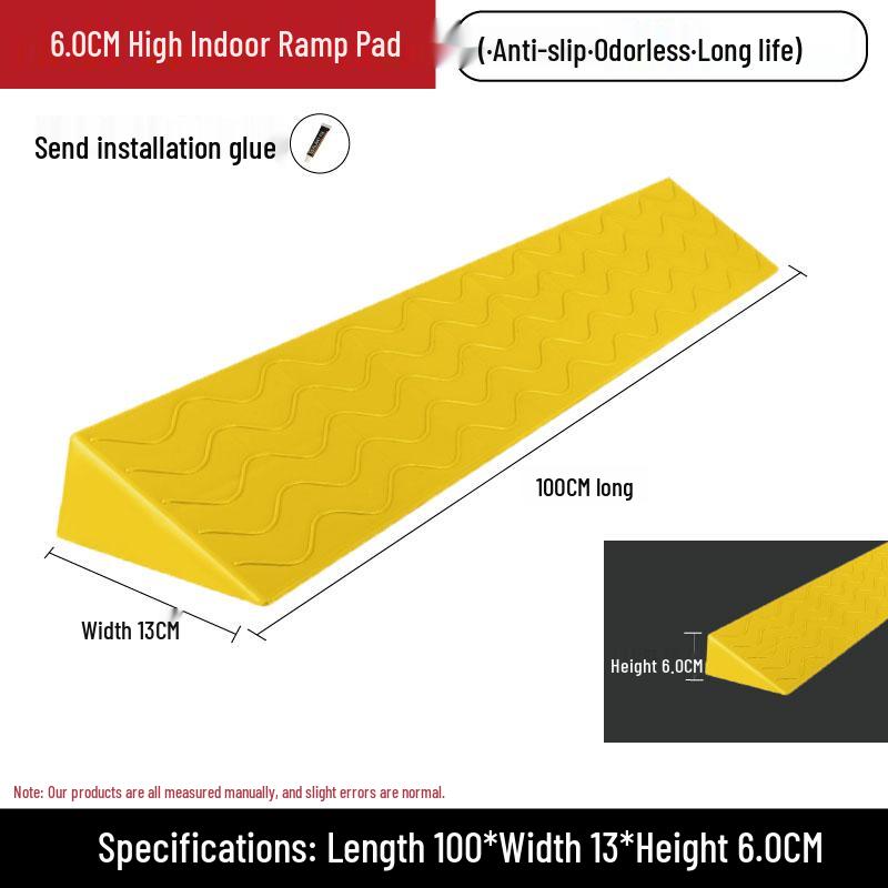 Threshold Uphill Ramp Mat for Indoor Sweeping Robots