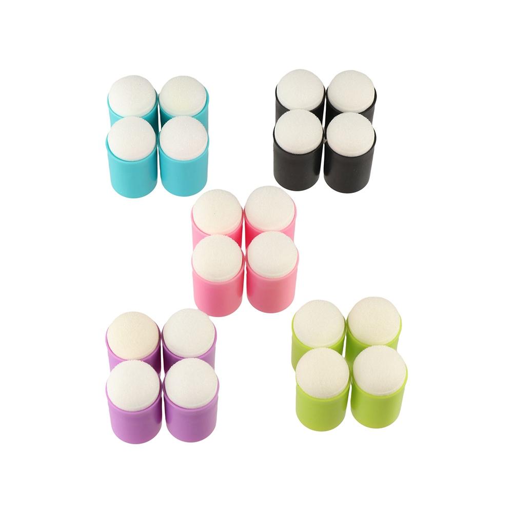 5PCS Craft Finger Painting Sponge Inking Staining Painting Finger Cot Dauber Sponge  Painting Tools