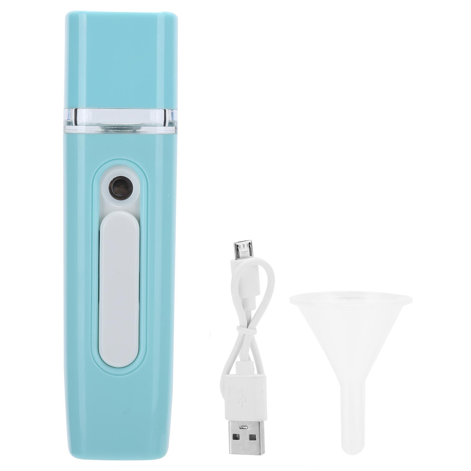 

USB Nano Mist Sprayer увлажнитель воздуха портативный ручной увлажняющий распылитель для лица 28 мл фиолетовый