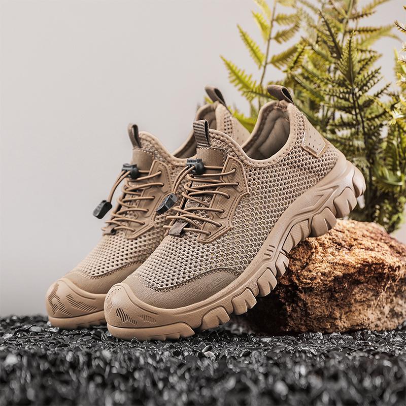 Fashion Anti-collision Toe Roman Shoes Sneakers New Summer Men's Sandals Hollow Out Breathable Men Casual Shoes Outdoor Male Besch Shoes