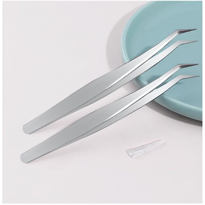 Violeta - Paslanmaz Çelik Kirpik Cımbızı