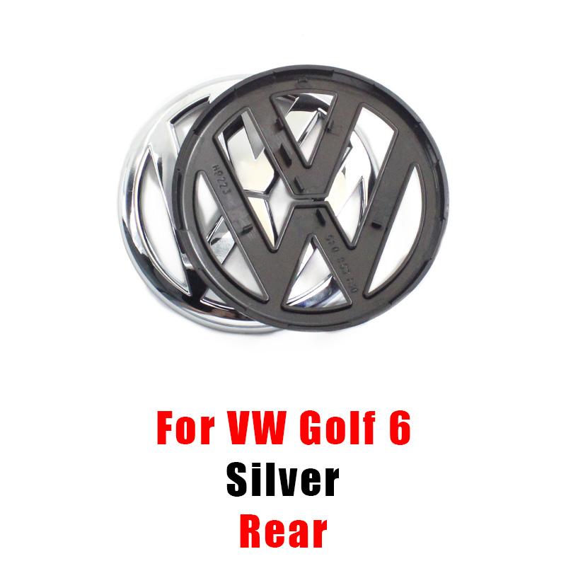 

Golf 7 7.5 MK7 MK7.5 GTI 2026 Hot For VOLKSWAGEN VW VW 135mm Car Front Grille Badge and 110mm Rear Trunk Emblem Lid Logo Accesso VW Golf 6