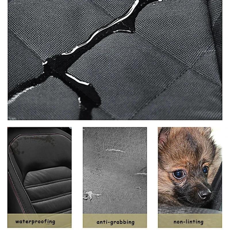 Waterproof Car Back Seat Pet Cover Protector Mat - Rear Safety Travel Accessory for Cats And Dogs Pet Carrier Mat