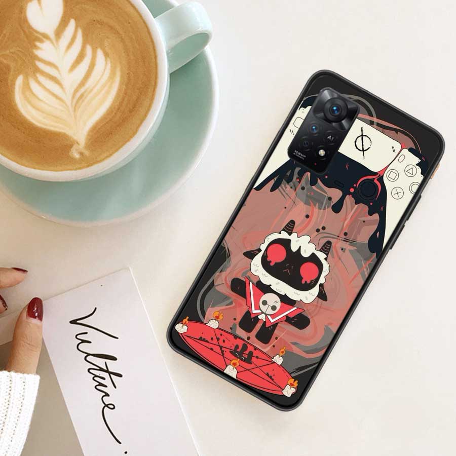 Game C-Cult Of The Lamb Phone Case For Redmi 13C 14C Note 13 14 Pro 5G Plus 12 12C 10 10A 10C 9 9A 9C 9T 8 8A K70 Pro Xiaomi Cov