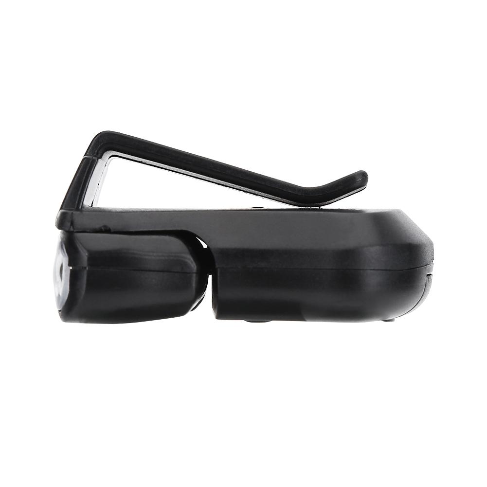 5 LED Cap Clip Head Lamp Light Hat HeadLamp For Outdoor Fishing Camping (Black)