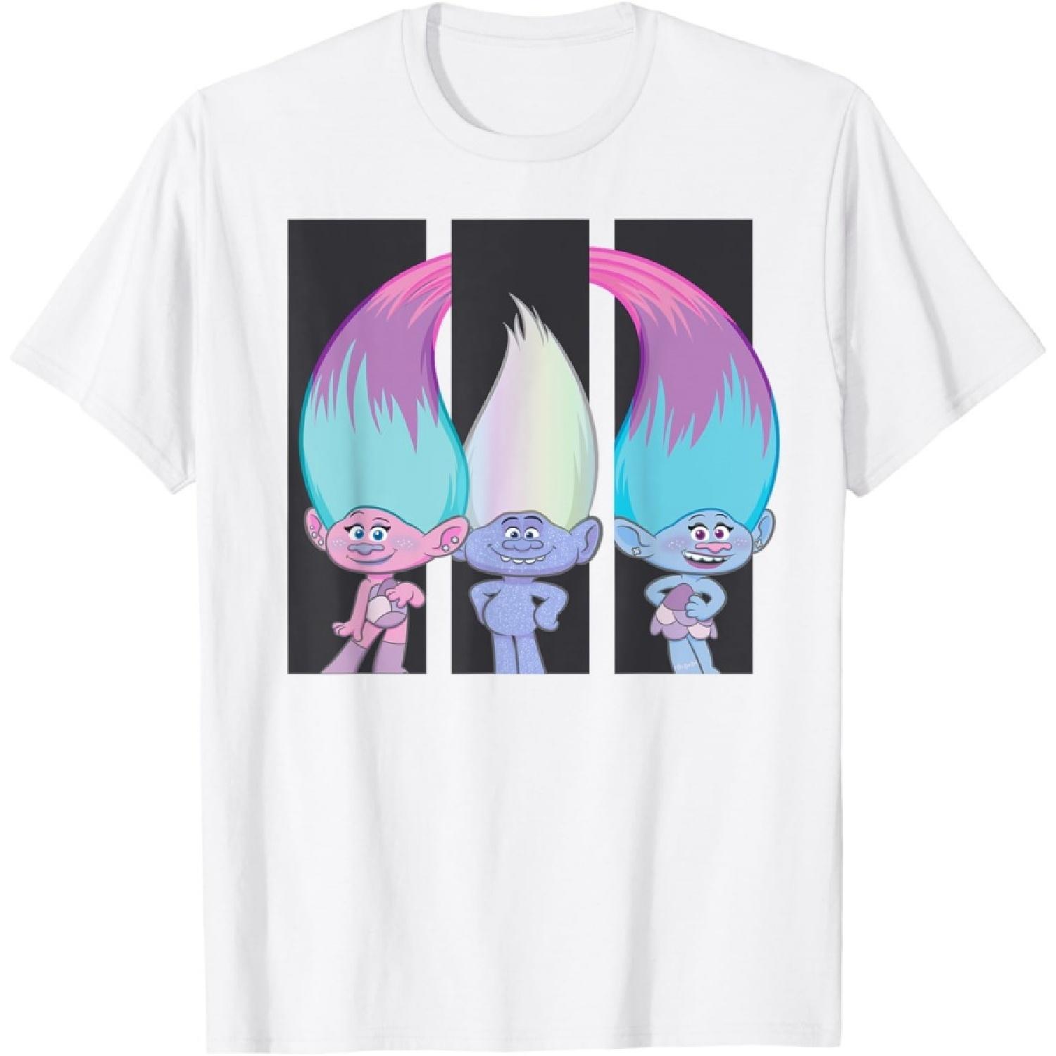 Футболка DreamWorks Trolls Поза Столба XXXXXL белый