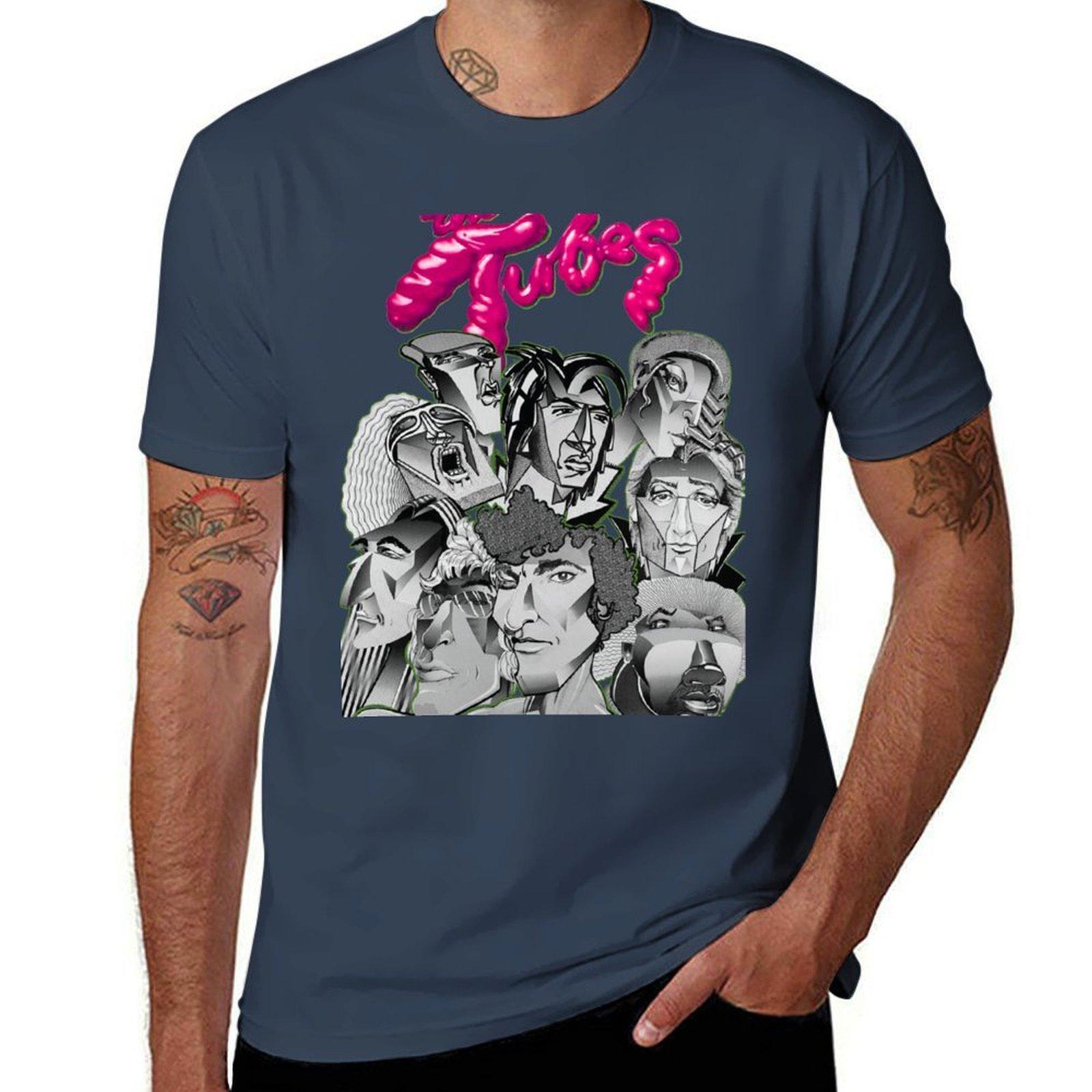 The Tubes Limited Edition Perfect Gift TShirt Casual Breathable Short Sleeve Top S