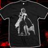 Return Of The Living Dead - Linnea Quigley Grave Half-tone - Hand Screened 100% Unisex T-Shirt