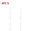 4pcs Orthodontic Toothbrush Pointed Head Soft Hair Correction Clean Teeth Gap Floss Oral Hygiene Teeth Braces Tooth Brushes