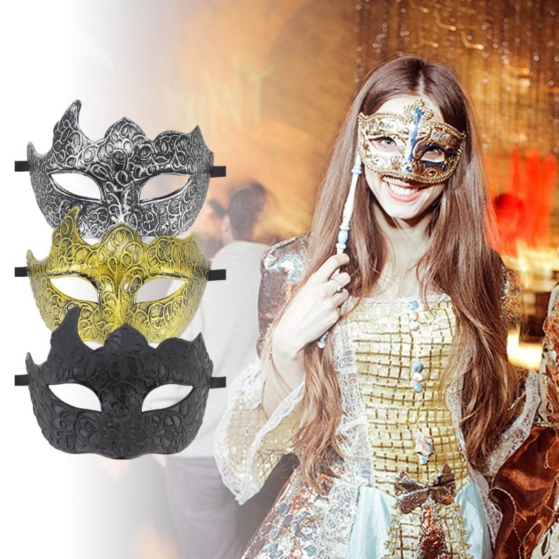 Halloweenská maska pro muže Maska pro Mardi Gras Maska na půl obličeje Maska na karnevaly Maska na maškarní plesy Párty maska