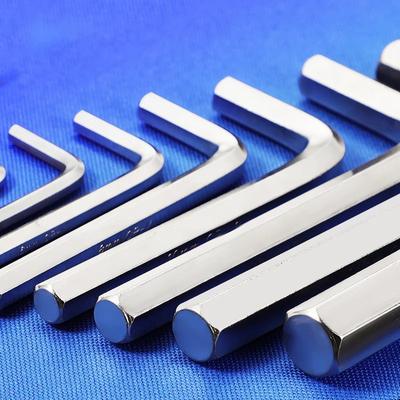 7PC 3/4/5/6/8/10/12mm Wrench Kit Portable Tool Set Portable Inner Hexagonal Wrench L-shaped Nut Wrench New