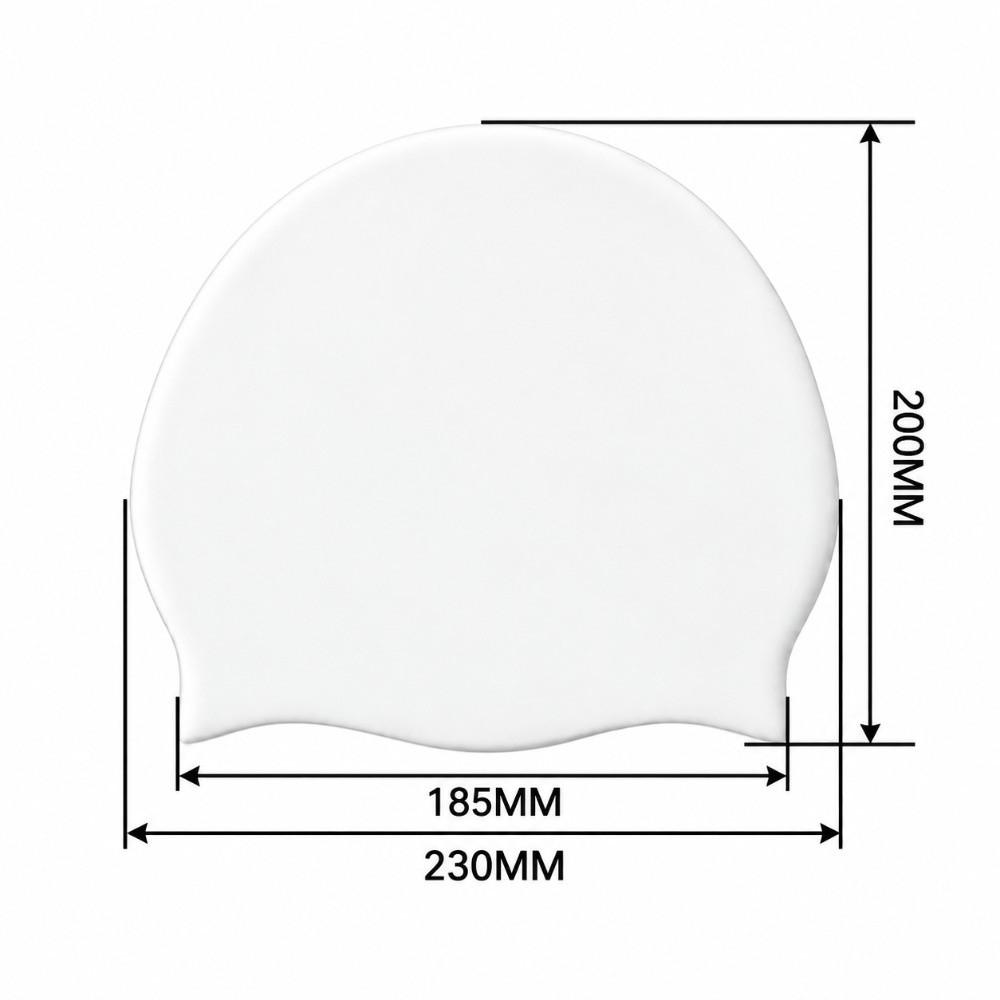 Bathing Use Swan Swimming Hat Comfortable To Wear Waterproof Swimming Cap for Women and Men