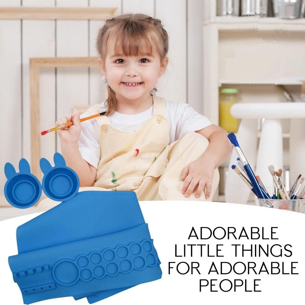 Hexagon Art Silicone Craft Mat Art Graffiti Painting Mat Silicone Painting Mat Clay Play Tools