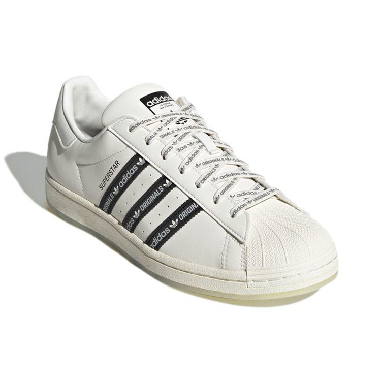 Adidas Originals Superstar Retro Casual Low-Top Skate Shoes Unisex Sneakers White Black GX2987