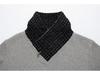 Herren Slim-fit Patchwork Strickpullover mit Schalkragen (Modell 2025)