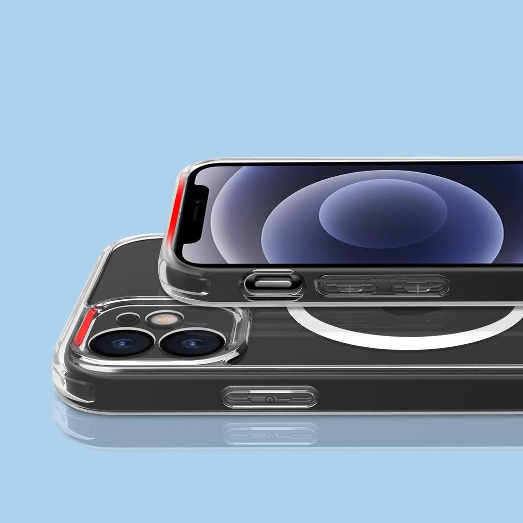 Google Pixel 10 Pro MagSafe-Compatible Transparent Magnetic Phone Case with Wireless Charging and Scratch Resistance