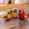 Talking Parrot Repeats What You Say Plush Animal Toy Electronic Parrot Toy Plush Toy Parrot Toys Best Gifts Suitable for Kids B [jkw]