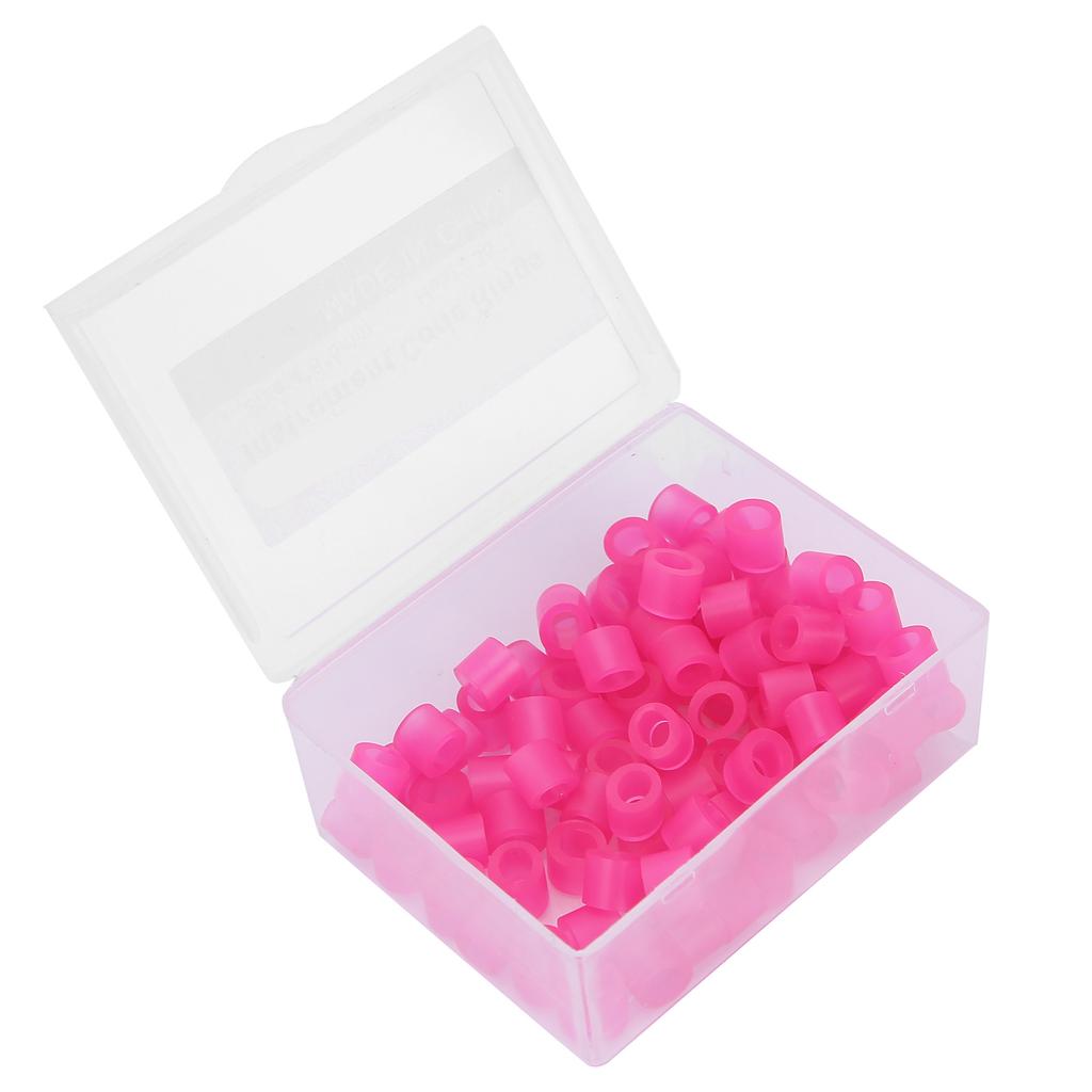 100 stücke Dental Farbcode Ringe Ungiftig Silikon Dental Farbcode Ringe Zubehör Liefert(Mischen