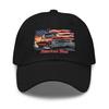 American Steel Patriotic Chevy C Truck Dad Hat USA Flag Classic Pickup Cap