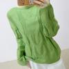 Spring 2026 Versatile Round Neck Loose Pullover Sweater