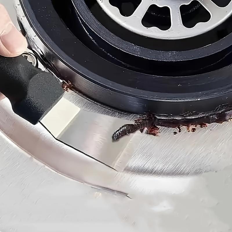 2pcs Cleaning Scraper, Stainless Steel Defrosting Tool, Refrigerator Defrosting, Kitchen Bottom Shovel, Freezer Scraper