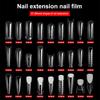 120 Pcs/Set Clear Dual Forms False Nails Full Cover Quick Building Gel Mold Tips Nail Extension Molds Upper Forms For Nails Tips