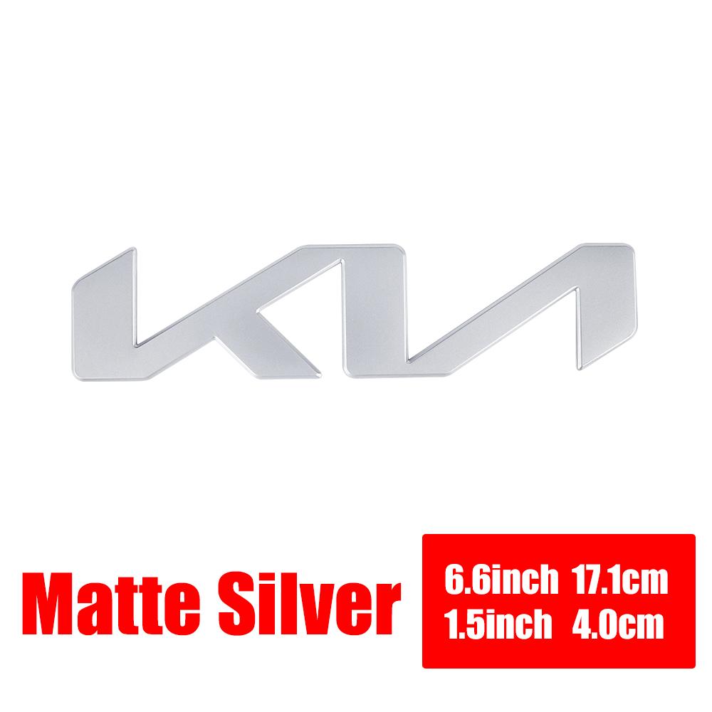 1 Stück 3D KN ABS Abzeichen Auto Motorhaube Vorne Logo Aufkleber Für Neuer Kia Heck Kofferraum Hinten Emblem Aufkleber Auto Styling Dekoration Zubehör