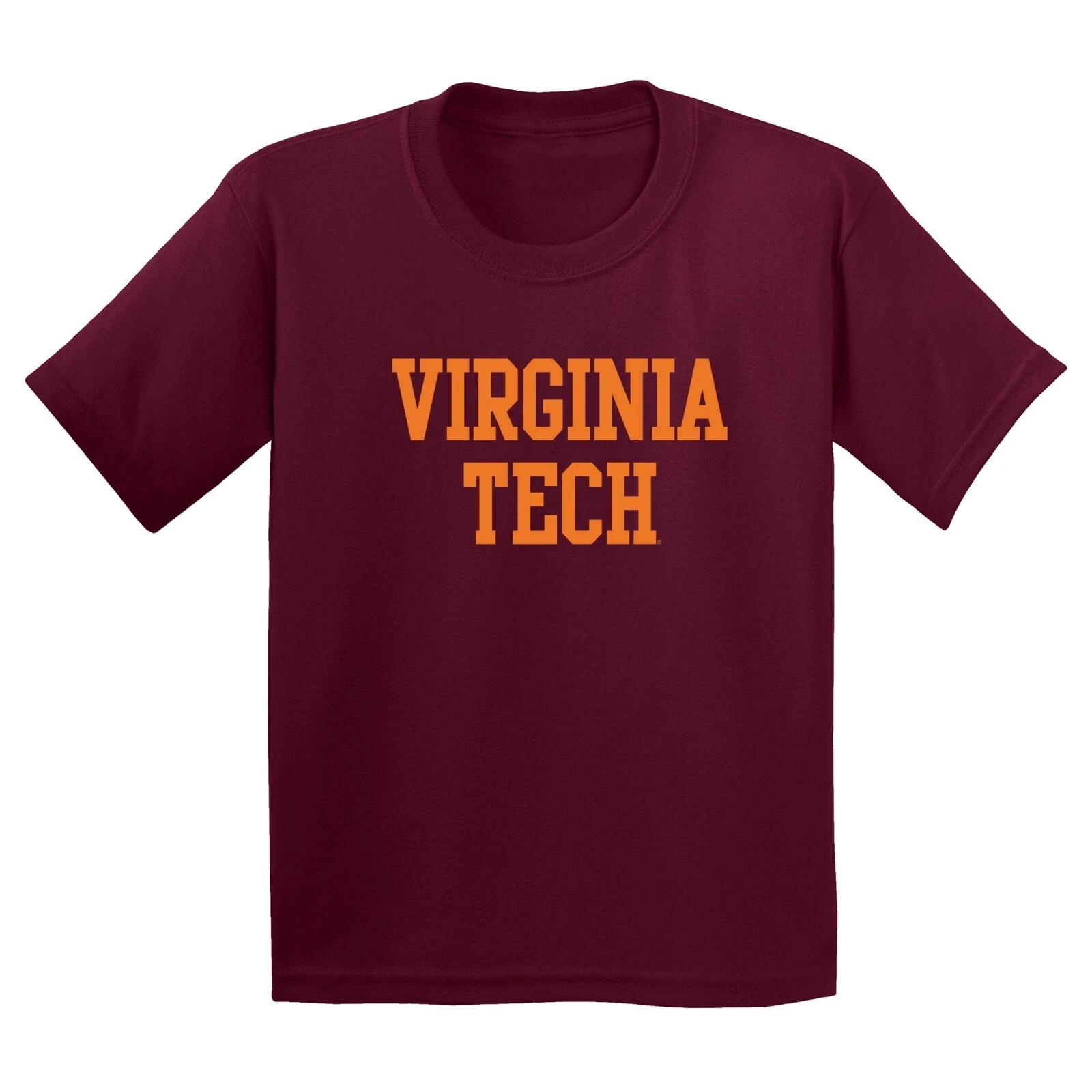 Virginia Tech Basic Block Youth T-Shirt - Maroon S