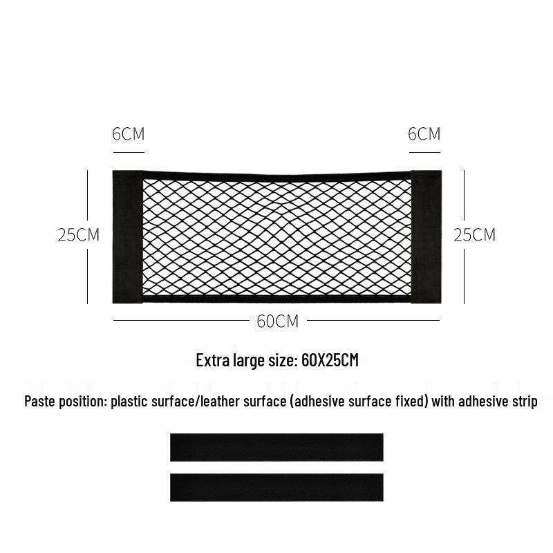 Car Velcro Trunk Storage Net Pocket